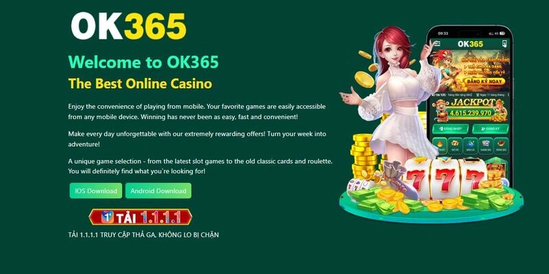 Chọn phiên bản tải app OK365 phù hợp với HĐH thiết bị